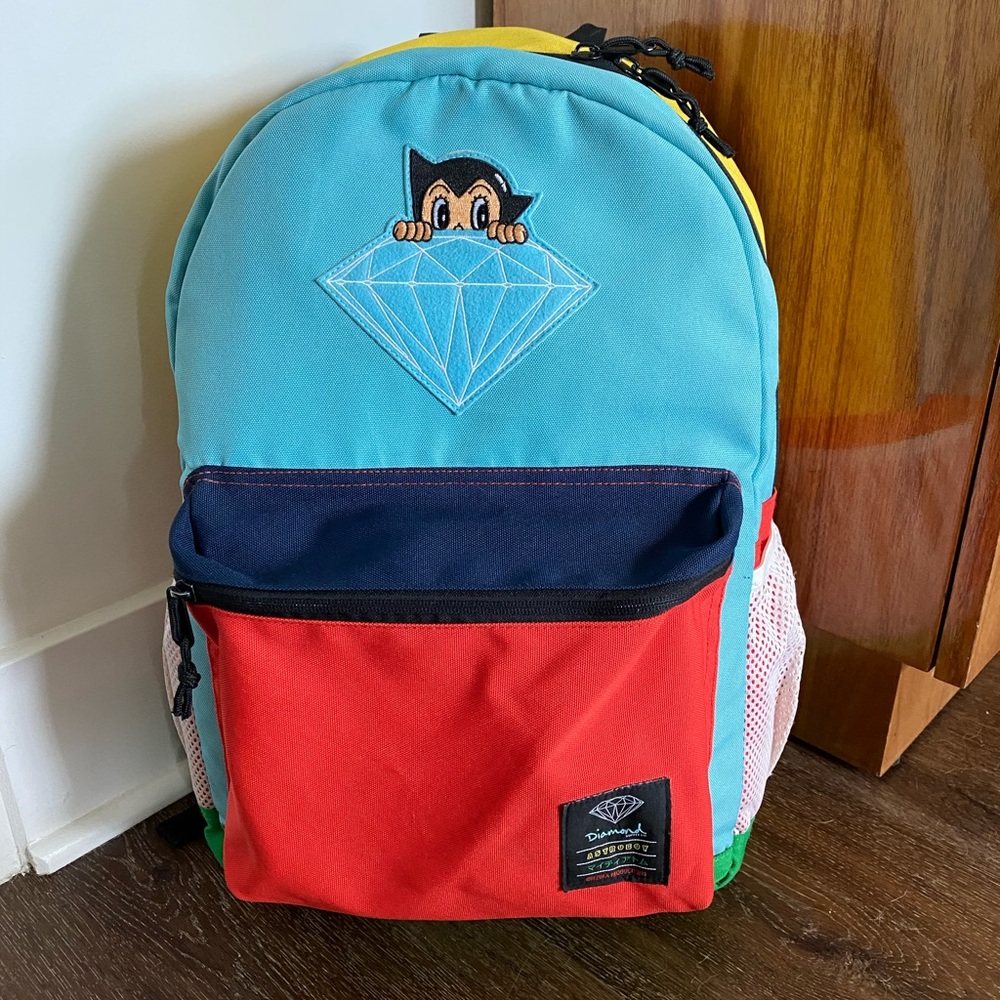 DIAMOND SUPPLY CO. X ASTRO BOY Collab Backpack